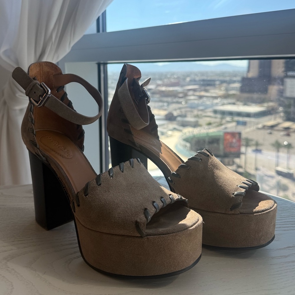 See by Chloé Boho Heels